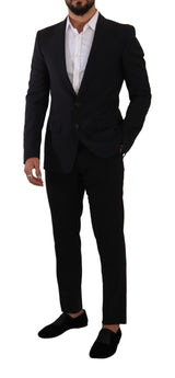 Elegante Martini Martini Slim Fit Blazer y chaleco