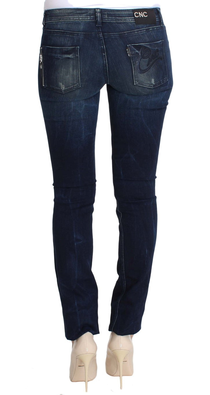 Jeans blu magri chic slim fit