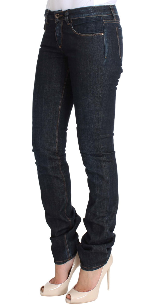 Jeans da designer magro chic slim fit skinny