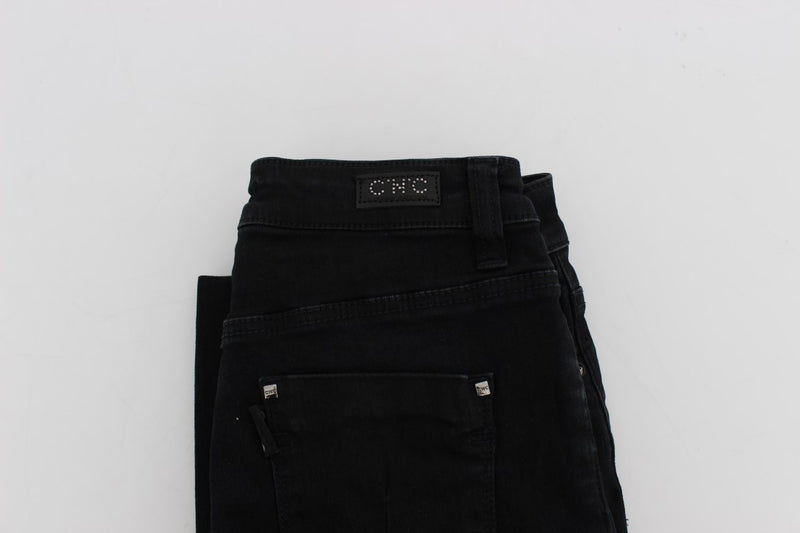 Jeans da designer magro chic slim fit skinny