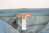 Eleganti jeans capri azzurro