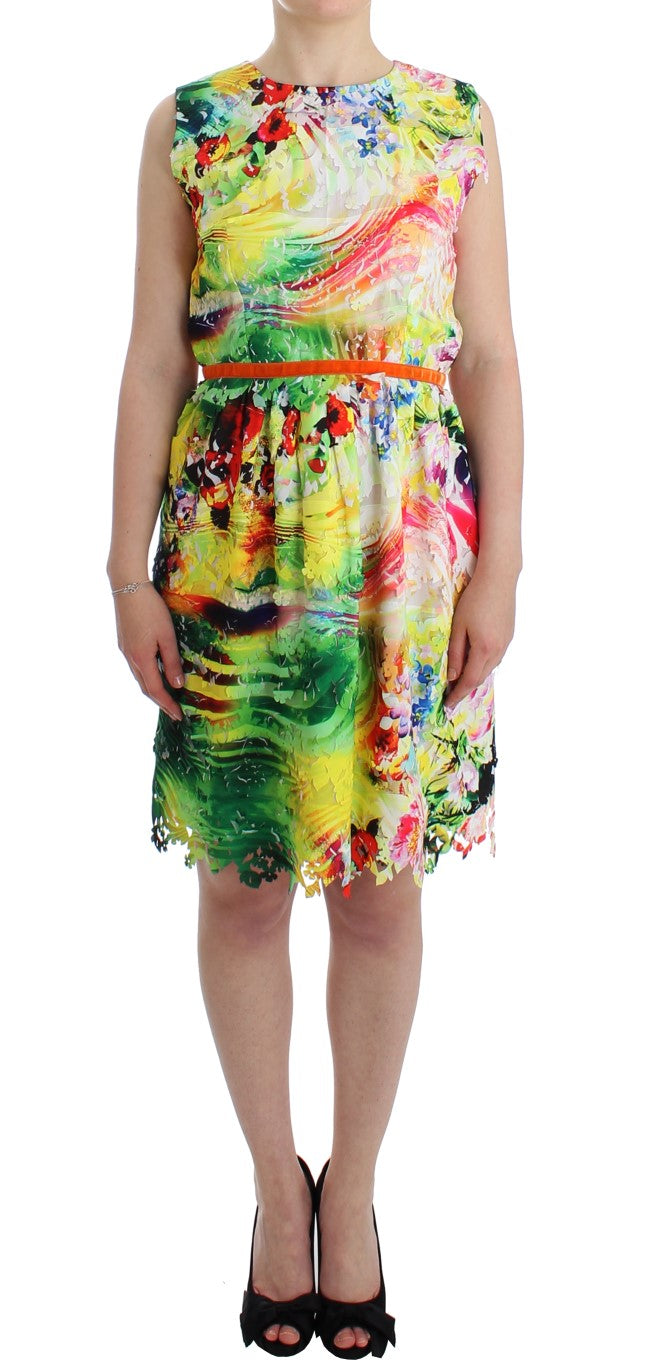 Robe de gaine multicolore - Élégance astucieuse