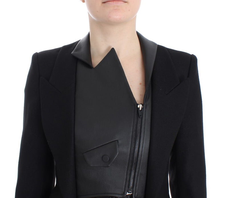 Elegante chaqueta de blazer monocromante