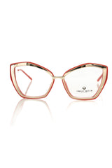 Eaux lunettes de papillon chic et corail