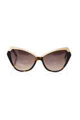 Lunettes de soleil chic pour chats avec accents d'or