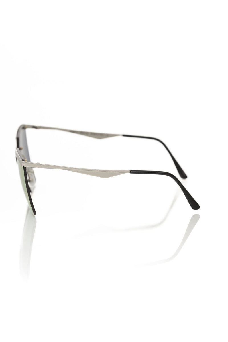 Gafas de sol de Silver Clubmaster con lente sombreada