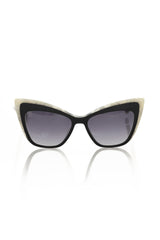 Chic Cat Eye Sonnenbrille mit perlmuttfarbenen Akzenten