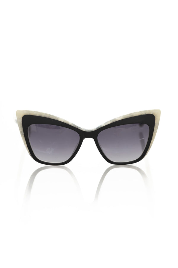 Chic Cat Eye Sonnenbrille mit perlmuttfarbenen Akzenten