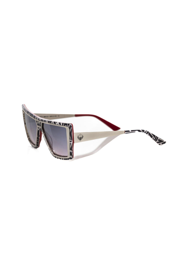 Chic Zebra Muster Square Sonnenbrille