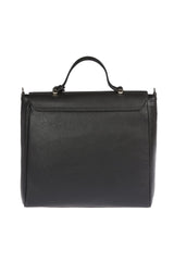 Elegante geprägte Lederhandtasche