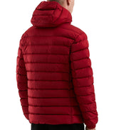 Red Nylon Men Jacket