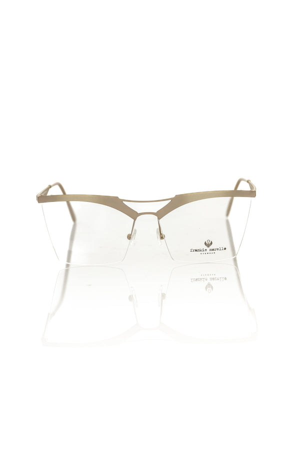 Cadres de lunettes clubmaster bruns scintillants