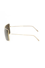 Elegante metallische Schild Sonnenbrille