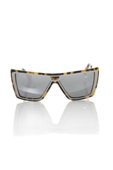 Chic Turtle Muster Square Sonnenbrille