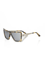 Chic Turtle Muster Square Sonnenbrille