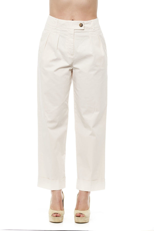 Peserico beige pantaloni palazzo