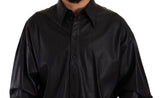 Elegante chaqueta de cuero negro