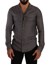 Chemise boutonnée en soie élégante