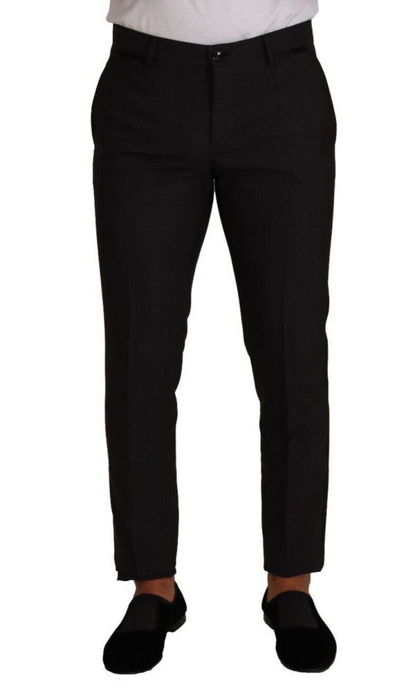 Eleganti pantaloni da smoking magro