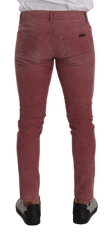 Elegante schlanke Fit Cord -Jeans