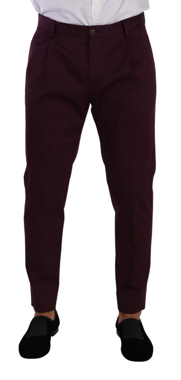 Chino élégant violet pour l'homme moderne