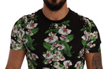 Κομψό floral crewneck tee για άντρες