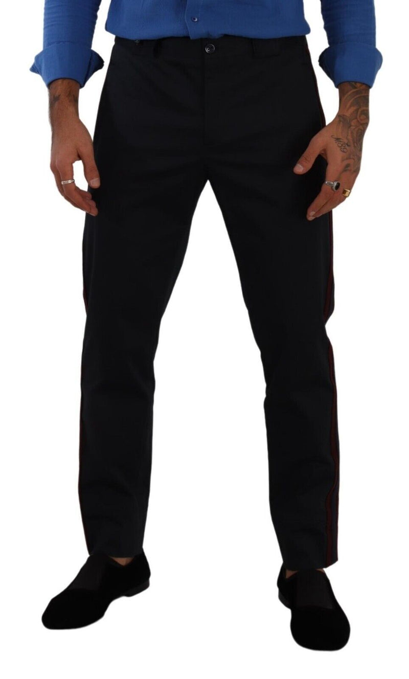 Chic Slim Fit παντελόνι chinos με μπλε χρώμα