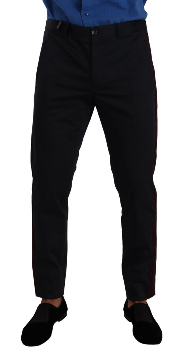 Pantaloni chino chic slim fit in blu