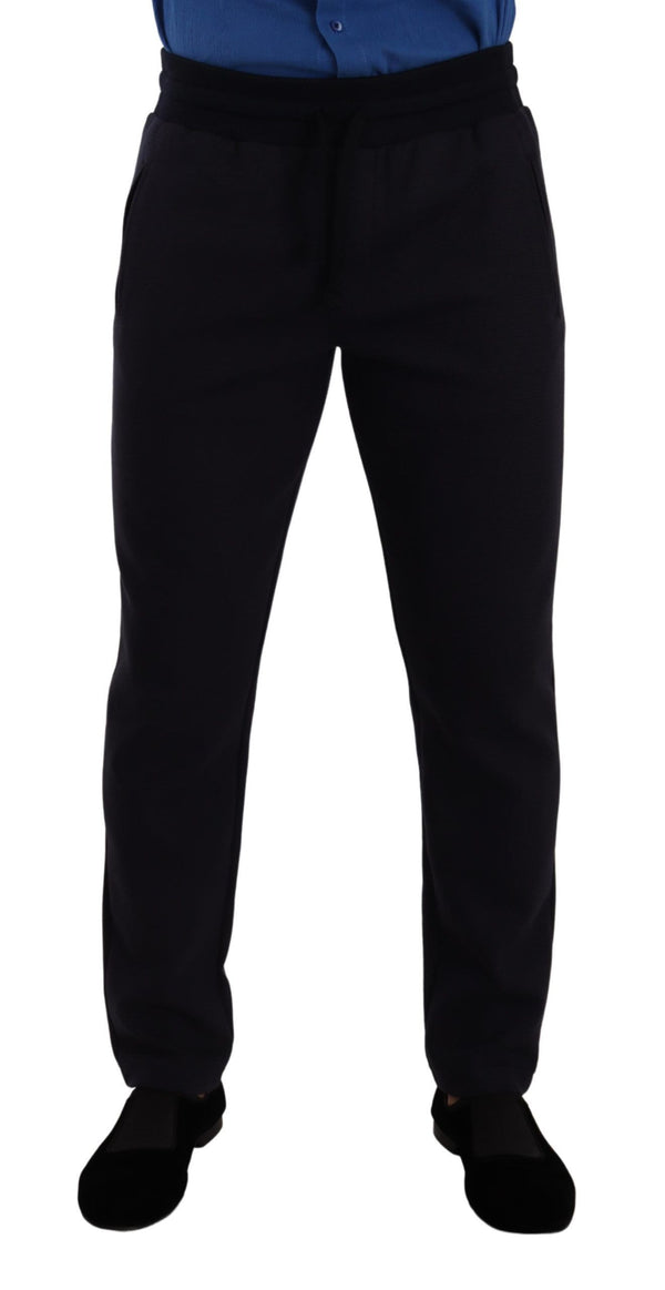 Pantalon de jogger bleu élégant pour hommes