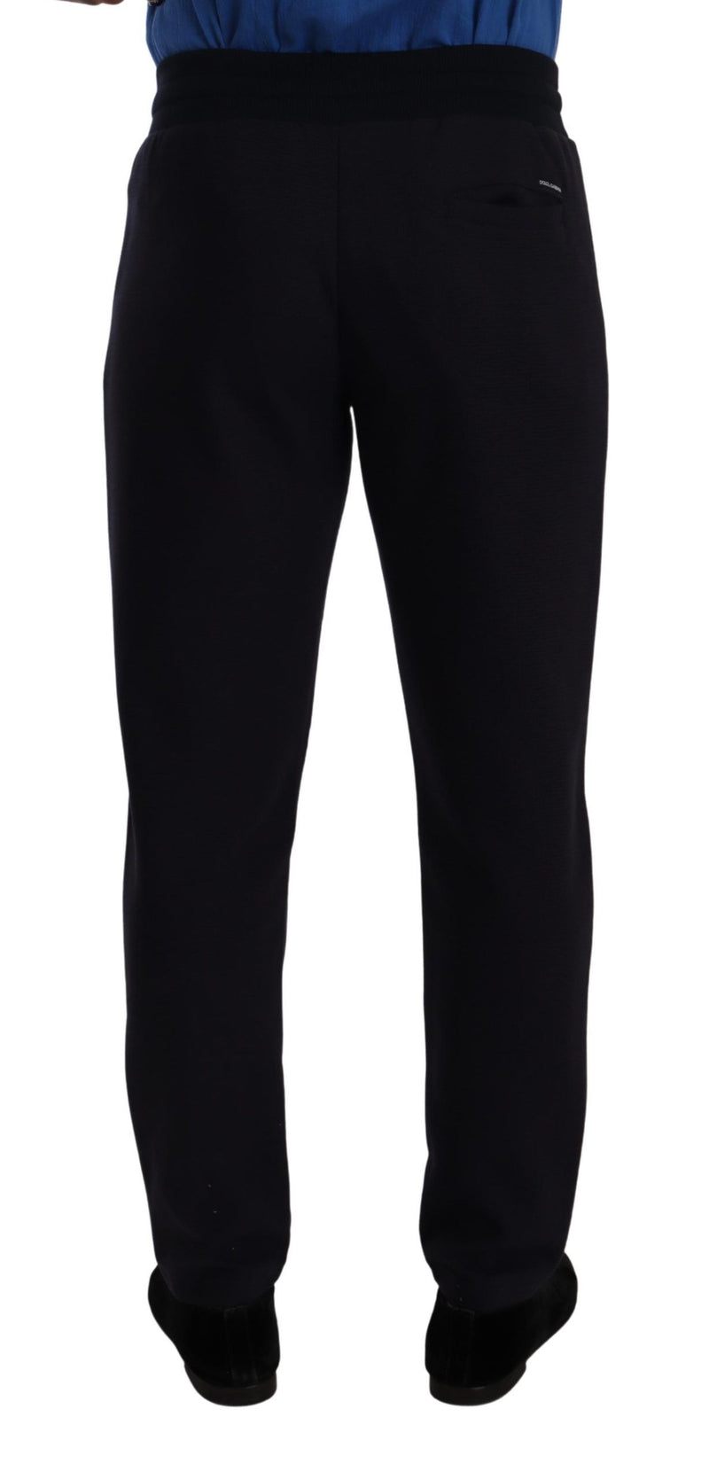 Eleganti pantaloni da jogger blu per uomini