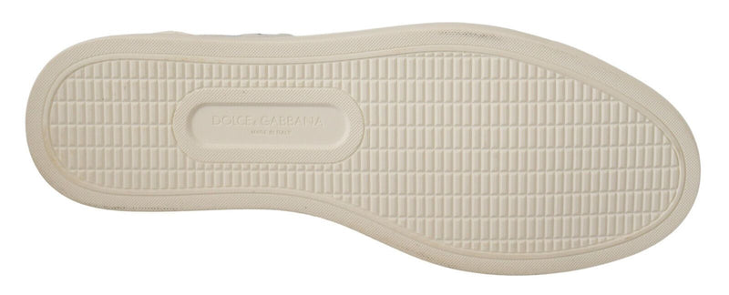 Elegantes zapatillas de deporte casual de cuero blanco