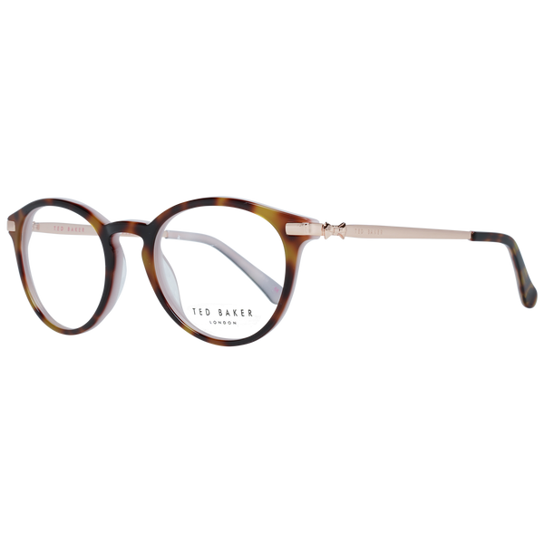 Chic Brown Round Full-Rim Frames Fashion