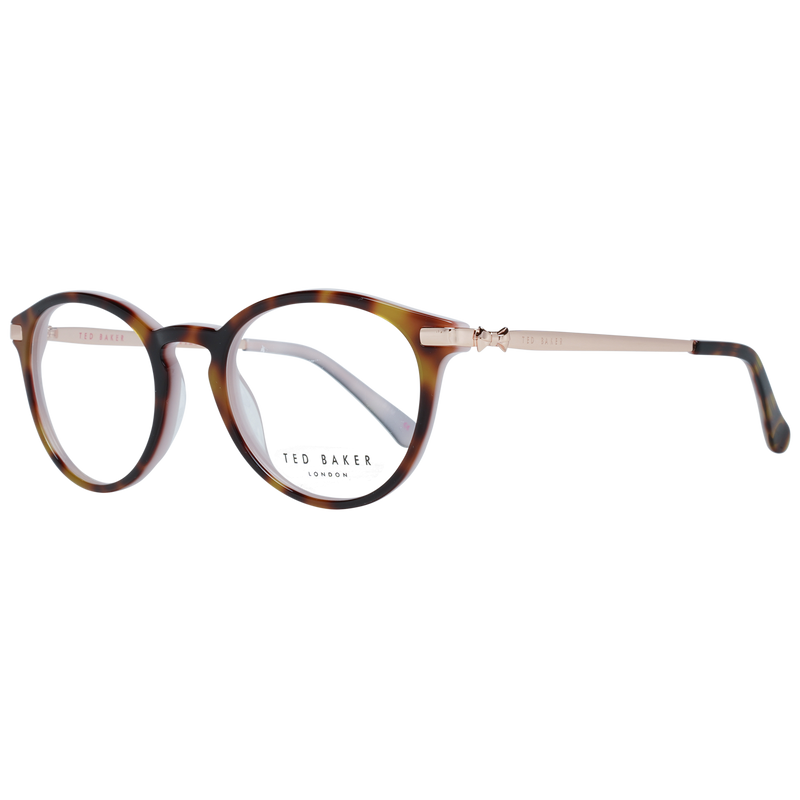 Frame di moda full-rim. Chic Brown Round