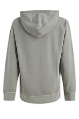 Sweat à capuche en coton gris élégant