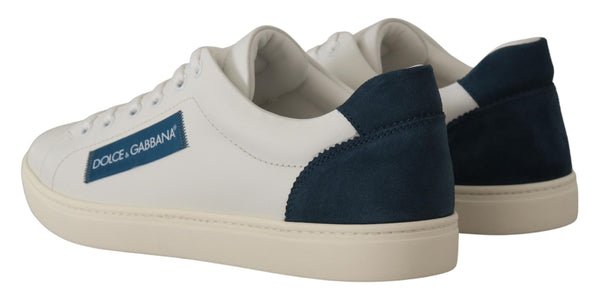 Sneaker chic in pelle bianca bassa