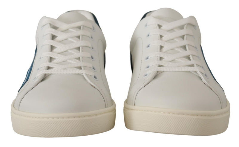 Sneaker chic in pelle bianca bassa