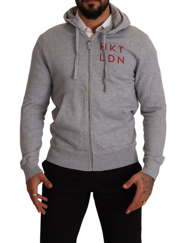 Κομψό Hackett Full Zip Hooded πουλόβερ