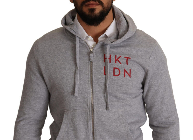 Κομψό Hackett Full Zip Hooded πουλόβερ