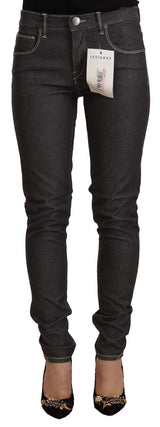 Chic Mid Meda Skinny Black Jeans