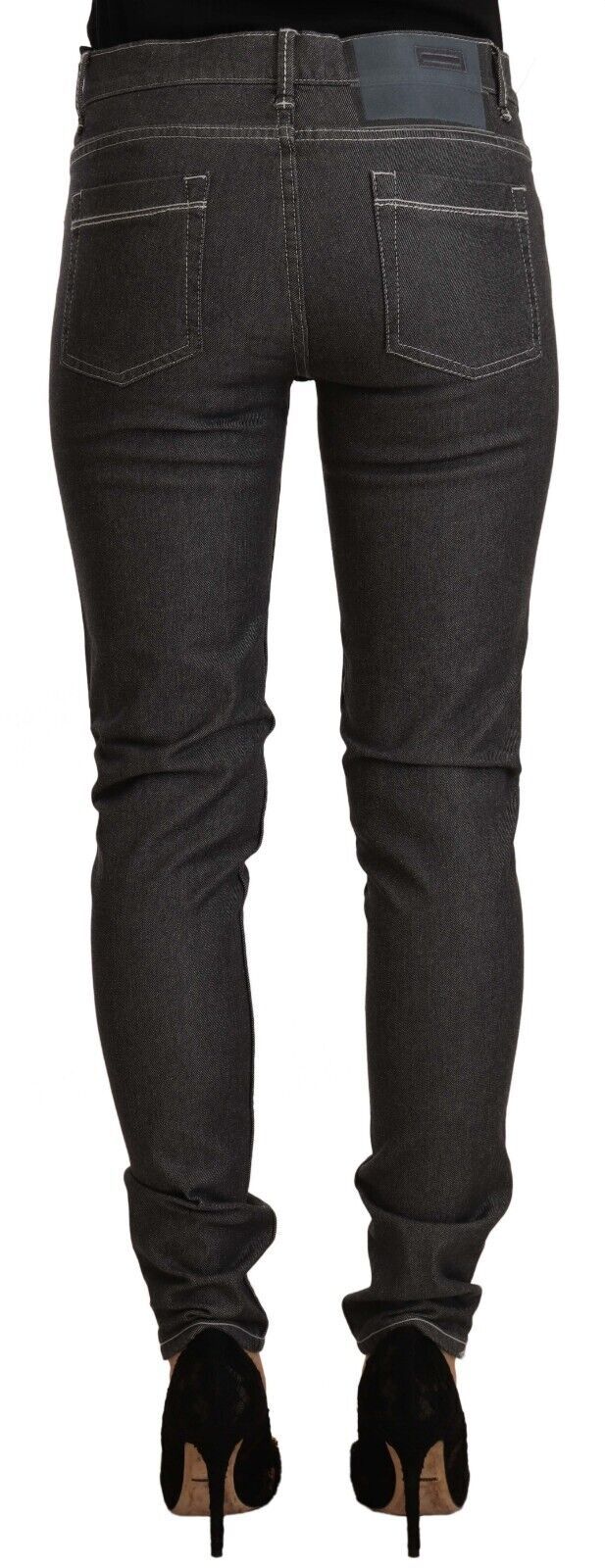 Chic Mid Meda Skinny Black Jeans