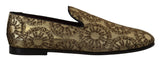 Goldton -Slipper Objektträgerschuhe