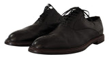 Eleganti scarpe formali in pelle nera derby