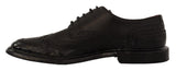 Elegantes Kalbskalfell Derby Oxford Wingtips