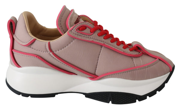 Sneaker imbottite di balletto rosa chic