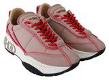 Sneaker imbottite di balletto rosa chic