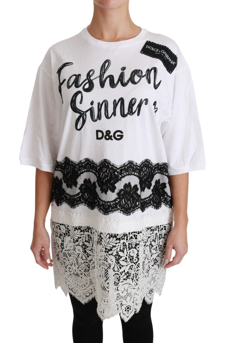 Sinner di moda DG chic T -tee