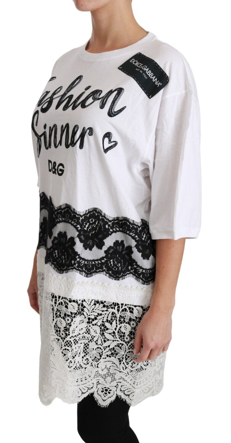 Sinner di moda DG chic T -tee