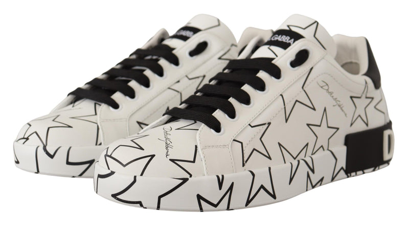 Eleganti sneaker a bassa cima a stelle