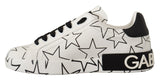 Eleganti sneaker a bassa cima a stelle