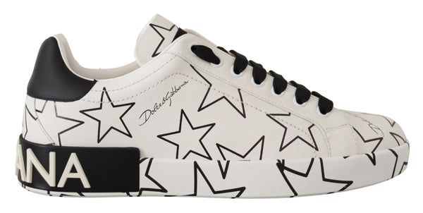 Eleganti sneaker a bassa cima a stelle